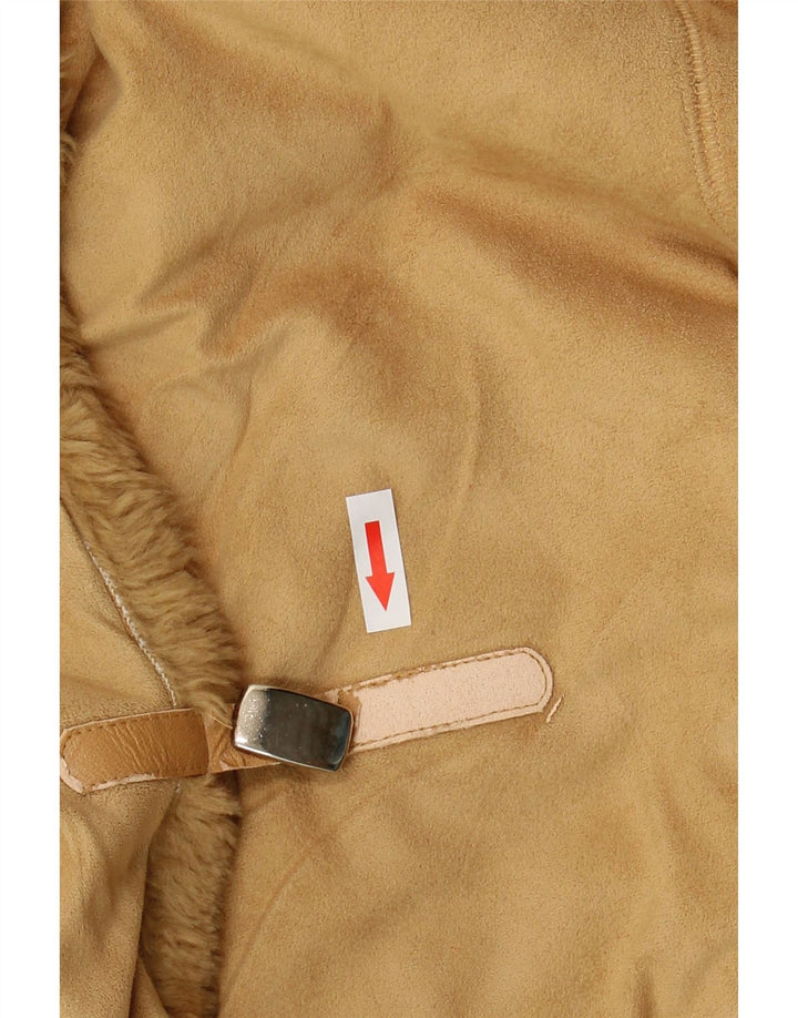 Jachetă de bază Sherpa pentru femei UK 18 XL Bej