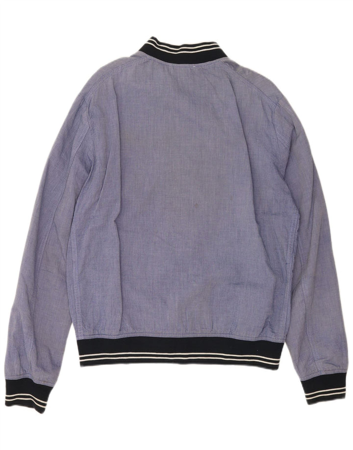 Bomber pentru bărbați Zara UK 38 Medium Blue
