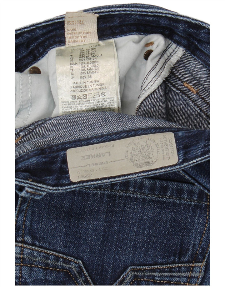 DIESEL Blugi Larkee Regular drepte pentru bărbați L33 L32 Bumbac bleumarin