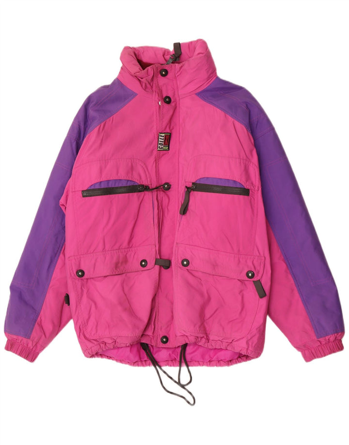 Jachetă de schi pentru bărbați Colle IT 48 Roz mediu colorblock Nylon