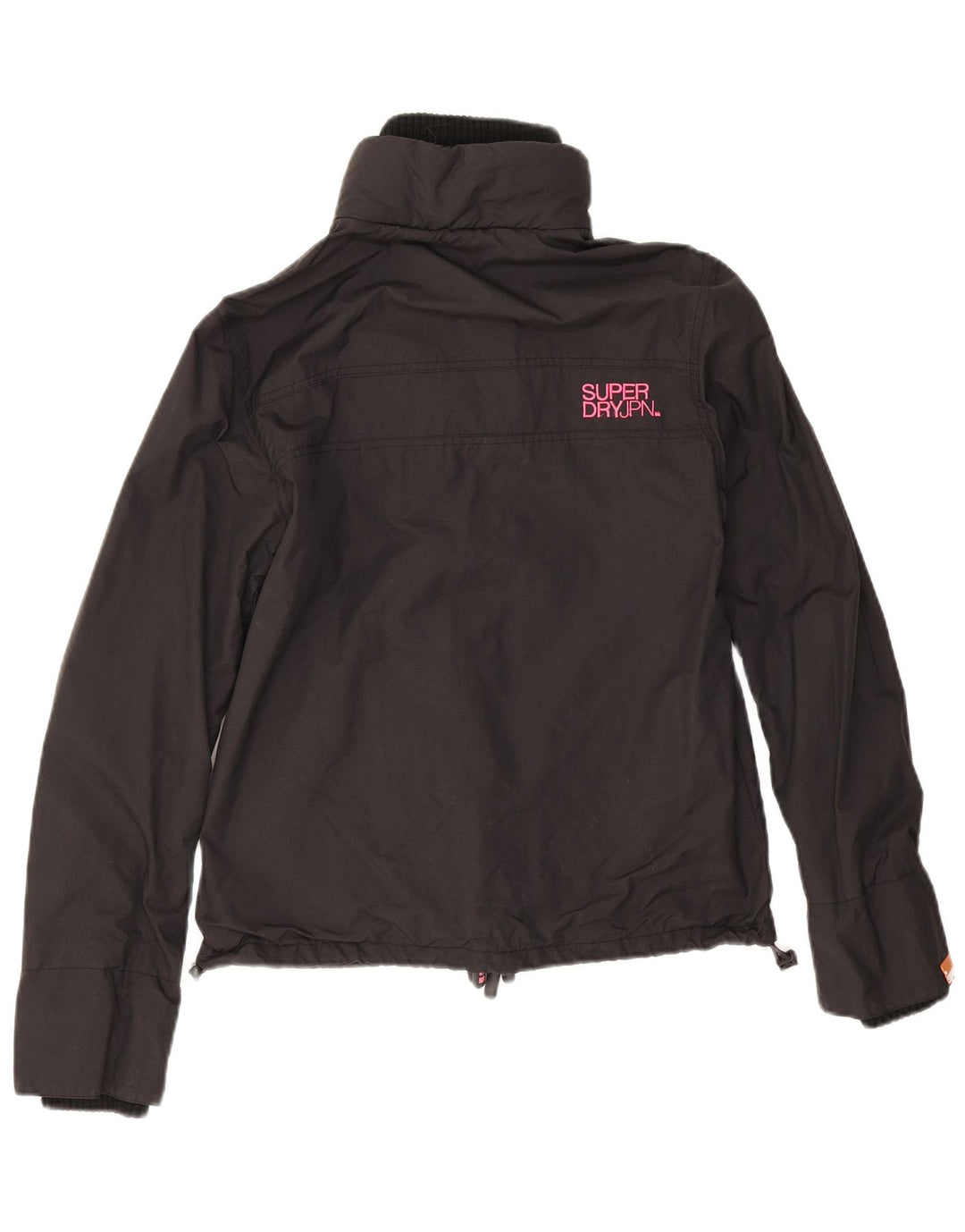 Bomber Superdry pentru femei UK 16, mare, negru, nailon