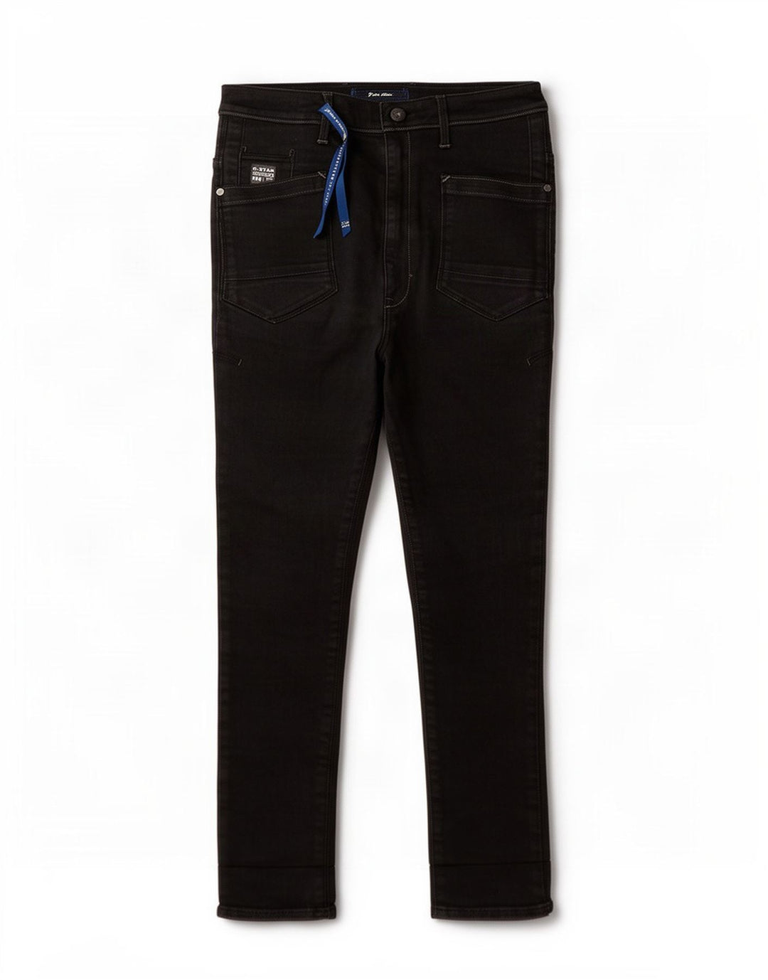 Blugi subțiri pentru femei G-Star W27 L25 bumbac negru