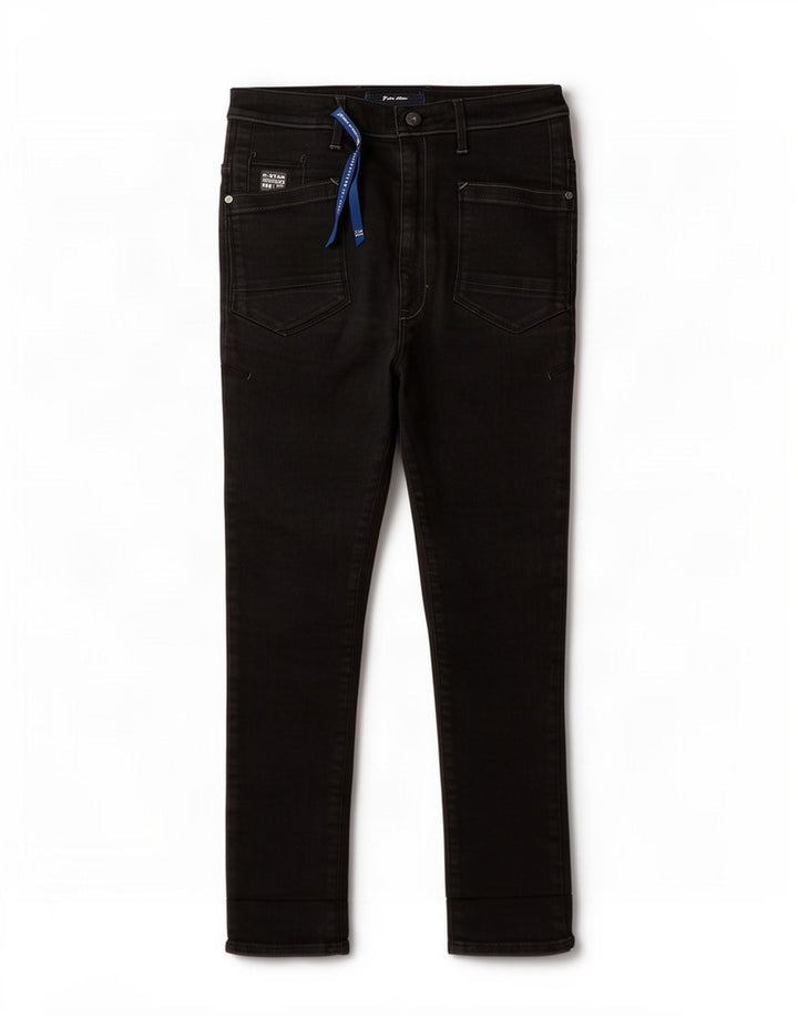 Blugi subțiri pentru femei G-Star W27 L25 bumbac negru