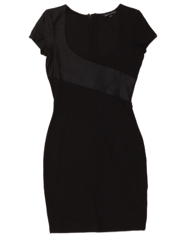 Rochie Bodycon pentru femei French Connection UK 10 Small Black Viscose