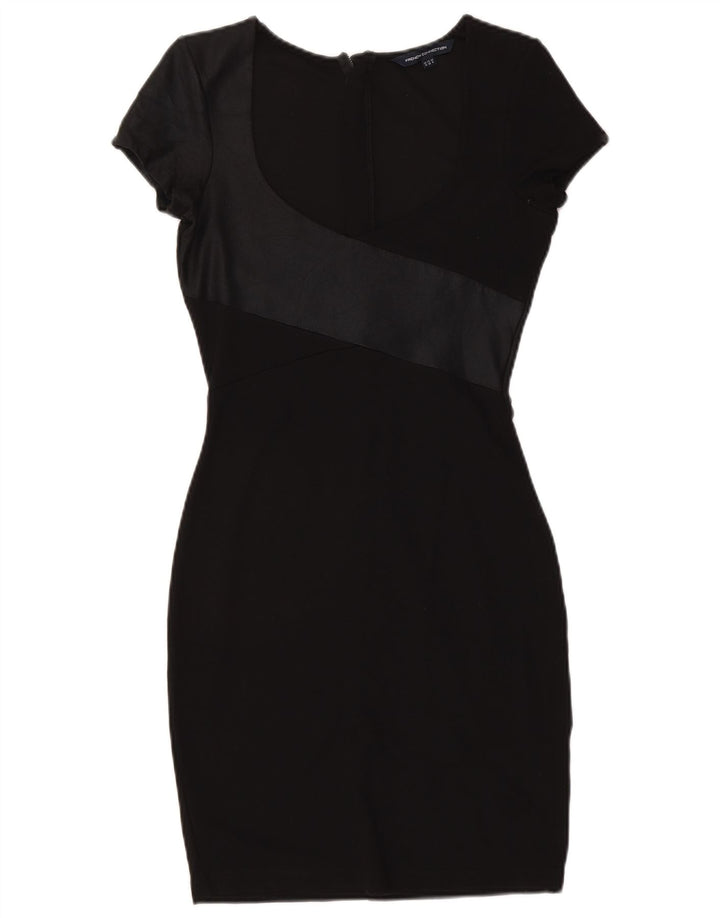 Rochie Bodycon pentru femei French Connection UK 10 Small Black Viscose