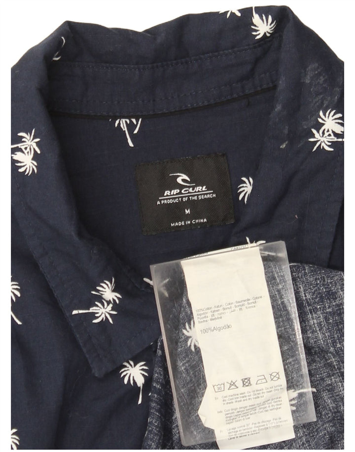 Cămașă cu mânecă scurtă pentru bărbați Rip Curl, albastru bleumarin, hawaian