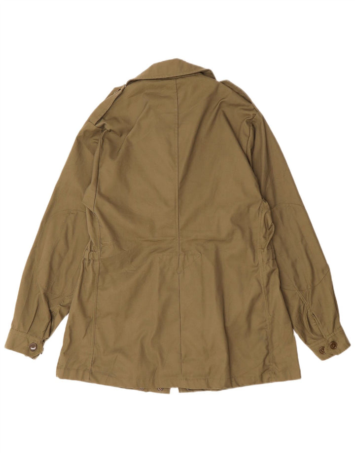 Jachetă militară vintage pentru bărbați UK 36 Small Khaki