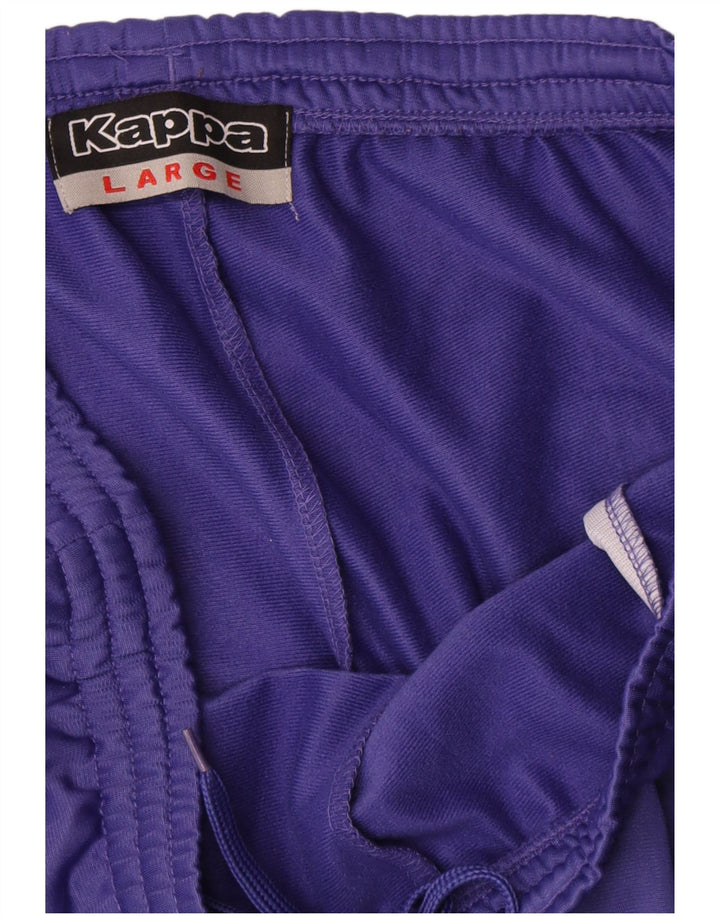 Pantaloni de trening Kappa pentru femei UK 14 Poliester violet mare