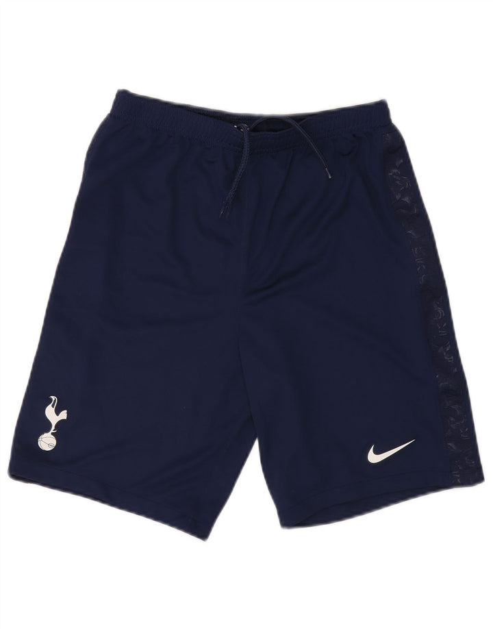 Pantaloni scurți sport NIKE Dri Fit 13-14 ani XL bleumarin poliester