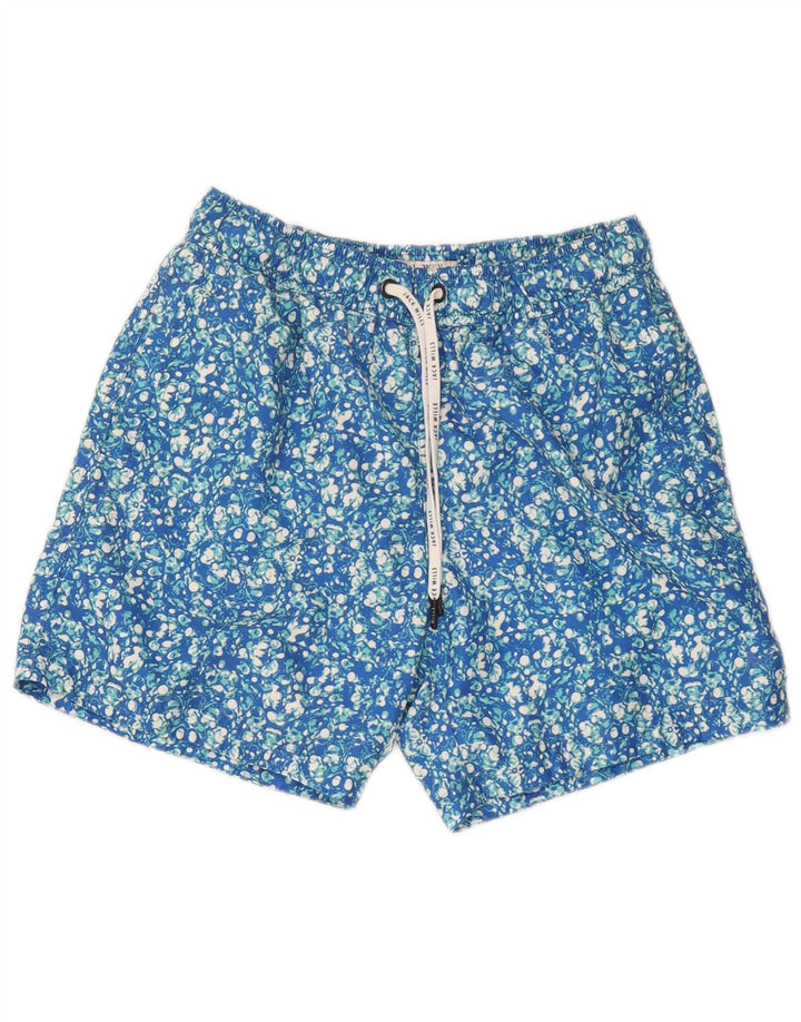 Pantaloni scurți de înot Jack Wills pentru bărbați XS poliester cu pete albastre