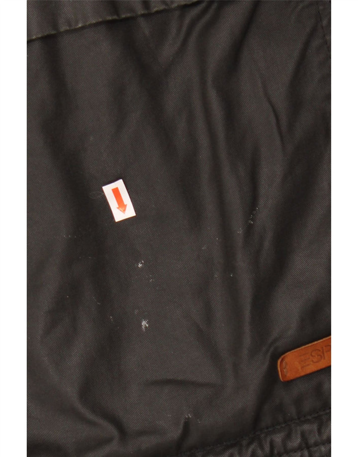 Jachetă Anorak cu glugă pentru bărbați Esprit UK 42 XL Negru