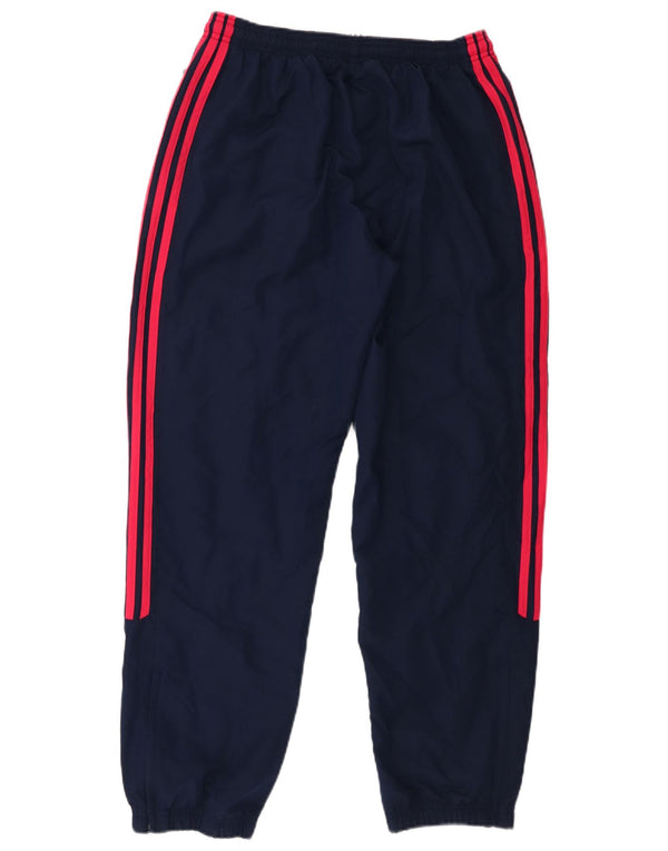Pantaloni de trening Adidas pentru femei Pantaloni de jogging UK 16 Poliester mare bleumarin