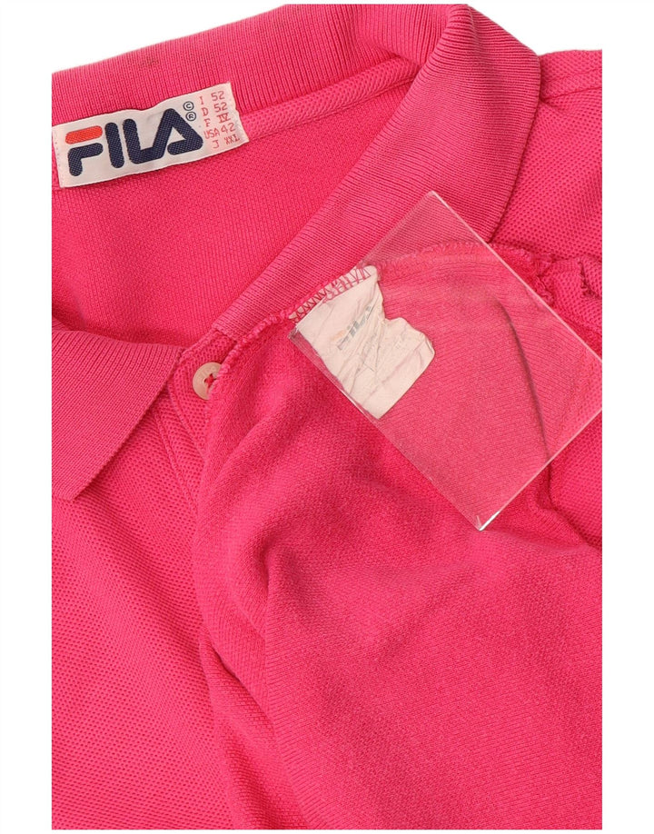 Tricou Polo Fila Bărbați IT 52 Mare Bumbac Roz