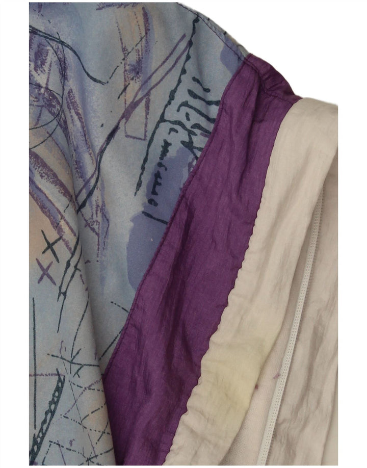 Jachetă de trening supradimensionată pentru femei VINTAGE UK 10 Small White