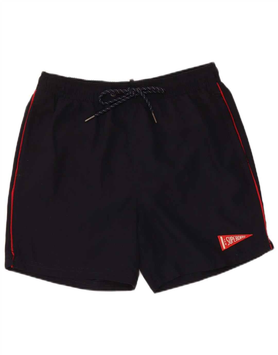 Pantaloni scurți sport Superdry pentru bărbați, poliester, albastru, mediu