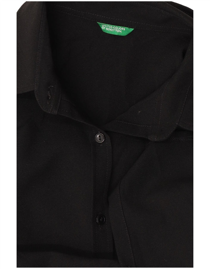 Cămașă Benetton pentru femei UK 14 Large Black