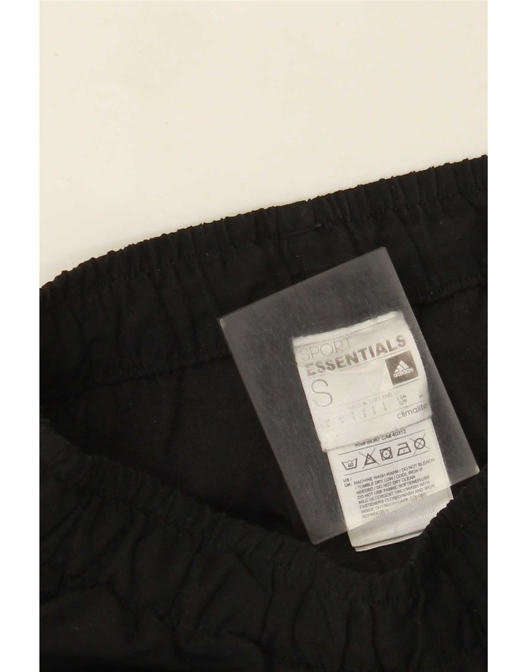 Pantaloni de trening Adidas Climalite pentru bărbați Pantaloni de jogging Mici Poliester negru