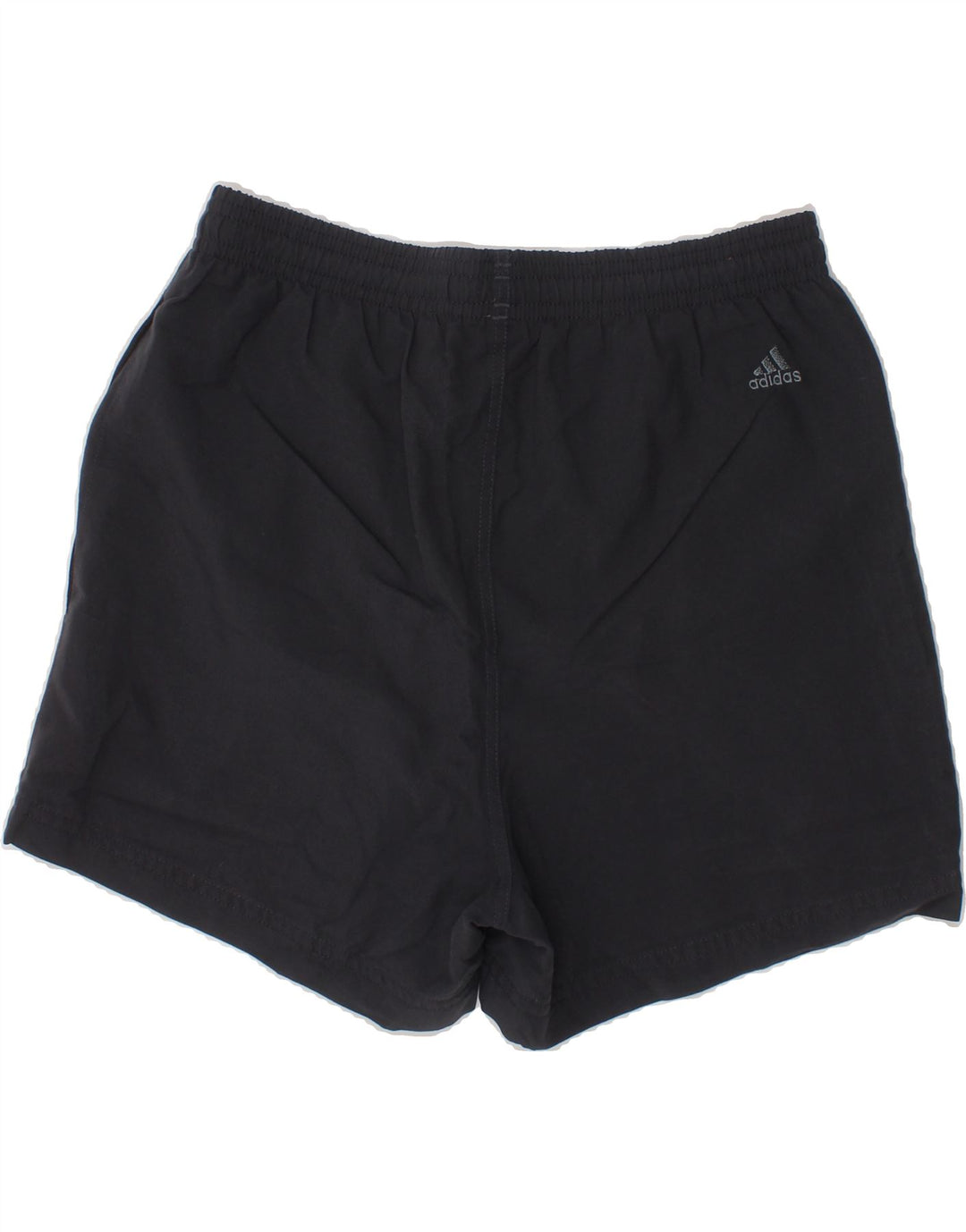 ADIDAS Boys Graphic Sport Shorts 9-10 Years  Navy Blue Polyester Vintage Adidas and Second-Hand Adidas from Messina Hembry 