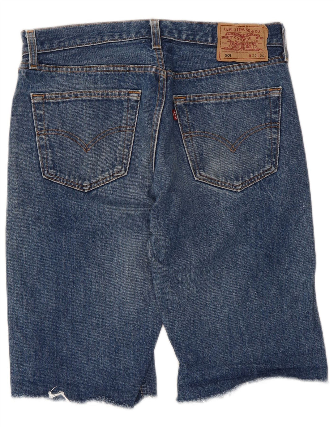 Pantaloni scurți Levi's 501 Denim W33 Medium Blue
