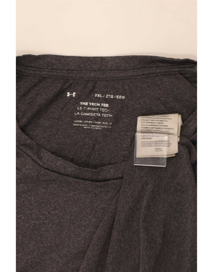 Tricou Under Armour pentru bărbați Top 2XL poliester gri