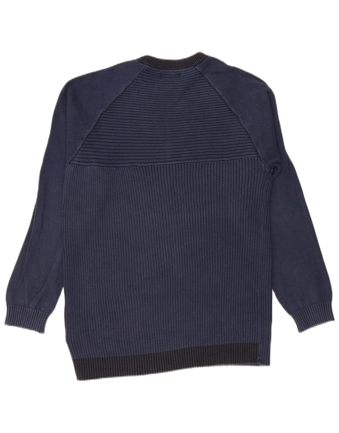 JACK & JONES Pulover pentru bărbați de bază cu fermoar și gât, XL, bleumarin, color block