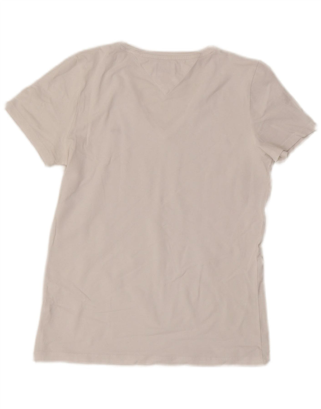 Tricou Tommy Hilfiger pentru femei Top UK 12 Medium White