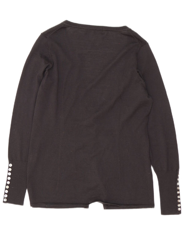 Pulover cardigan pentru femei Conte of Florence, cu croiala normală, UK 12, maro mediu