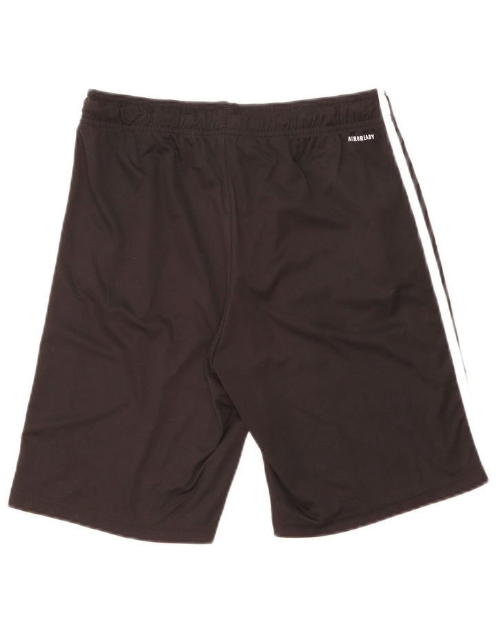 Pantaloni scurți sport Adidas pentru băieți 15-16 ani, negru