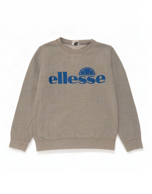 Pulover cu grafic pentru băieți Ellesse 13-14 ani XL bumbac gri