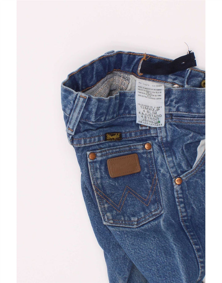 Blugi Slim Băieți Wrangler 3-4 Ani W20 L14 Bumbac Albastru