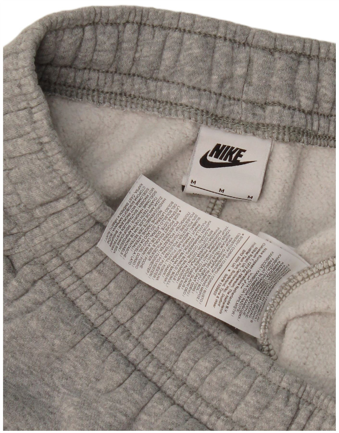 Pantaloni de trening cargo Nike pentru bărbați Joggeri, bumbac, gri mediu