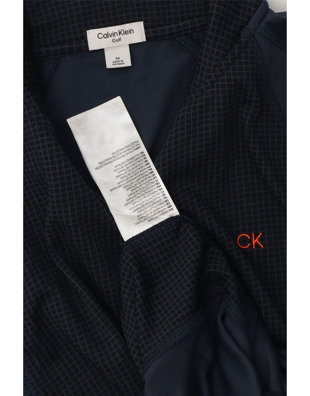 Hanorac pentru bărbați Calvin Klein Pullover, Mărime Medie, Culoare Albastru Navy cu blocuri de culoare