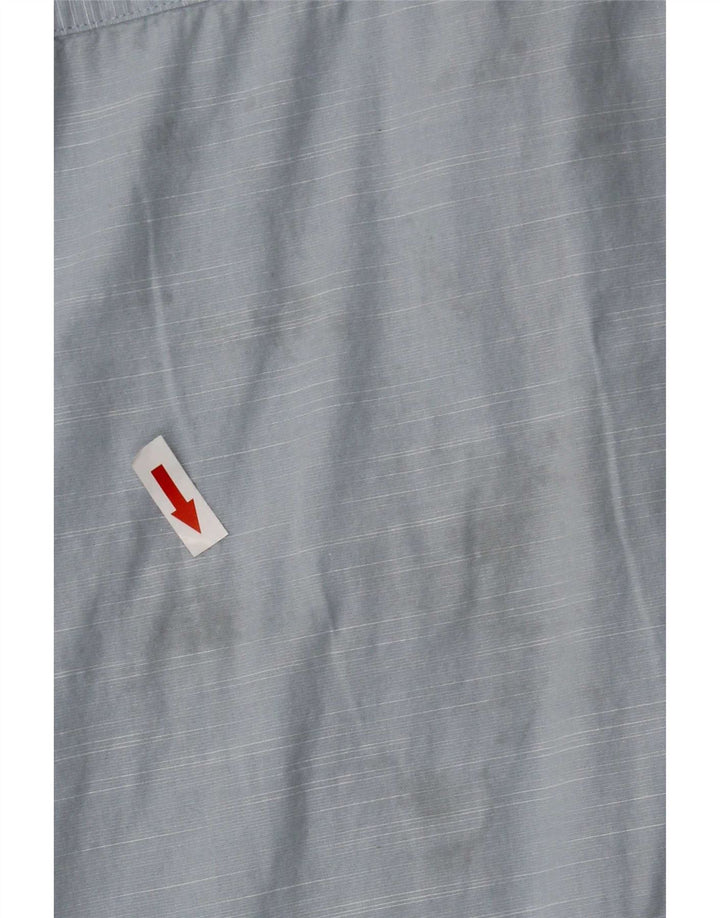 Cămașă Lee pentru bărbați, cu mânecă scurtă, slim fit, mare, albastru, bumbac