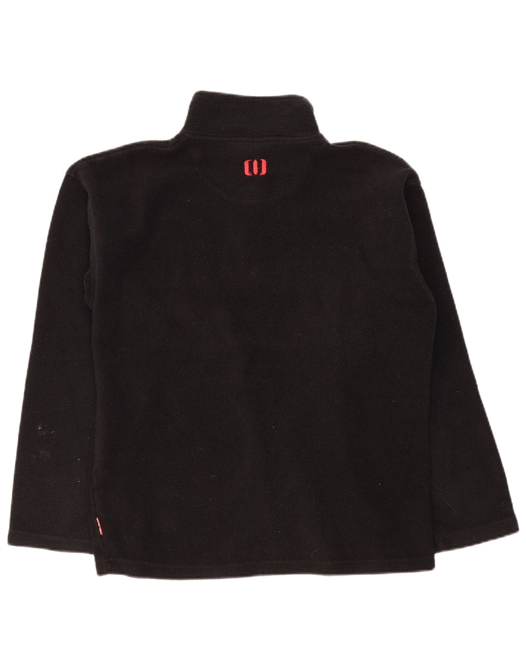 Jumper pentru bărbați ANIMAL, cu fermoar și gât, din lână, poliester mare, negru