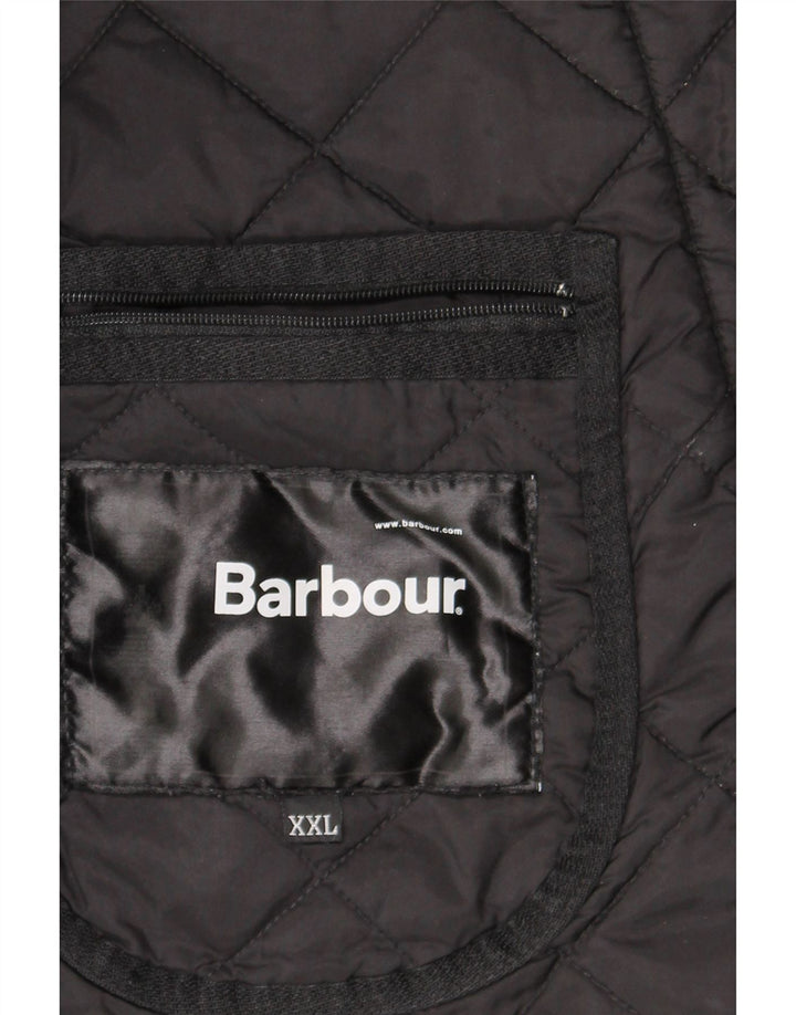 Jachetă matlasată Barbour pentru bărbați UK 44 2XL Poliamidă neagră
