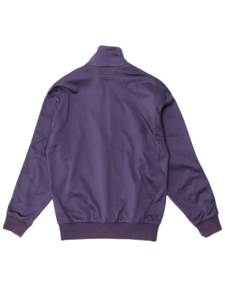 Jachetă de top pentru trening grafic Asics pentru femei IT 44 Poliamidă albastru bleumarin mediu