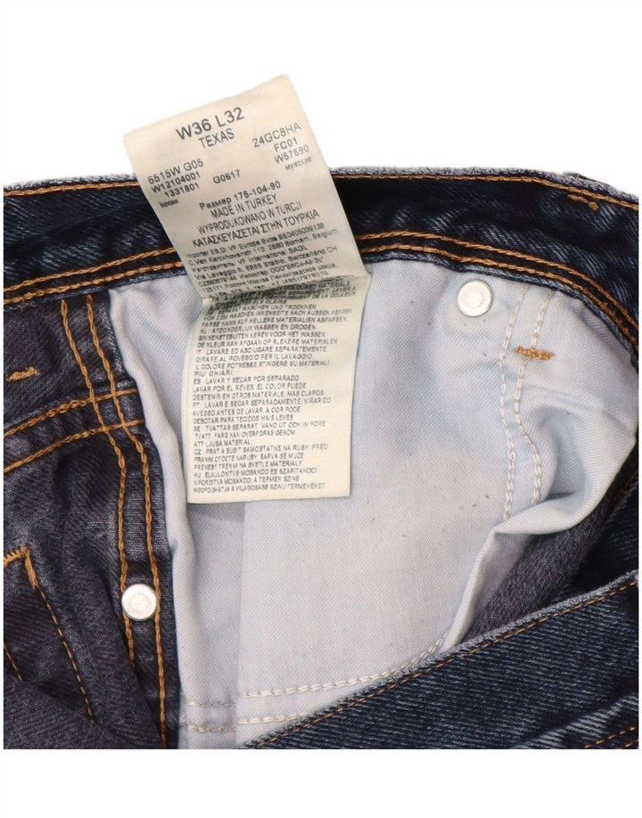 WRANGLER Blugi pentru bărbați Texas drepte W36 L32 bumbac bleumarin