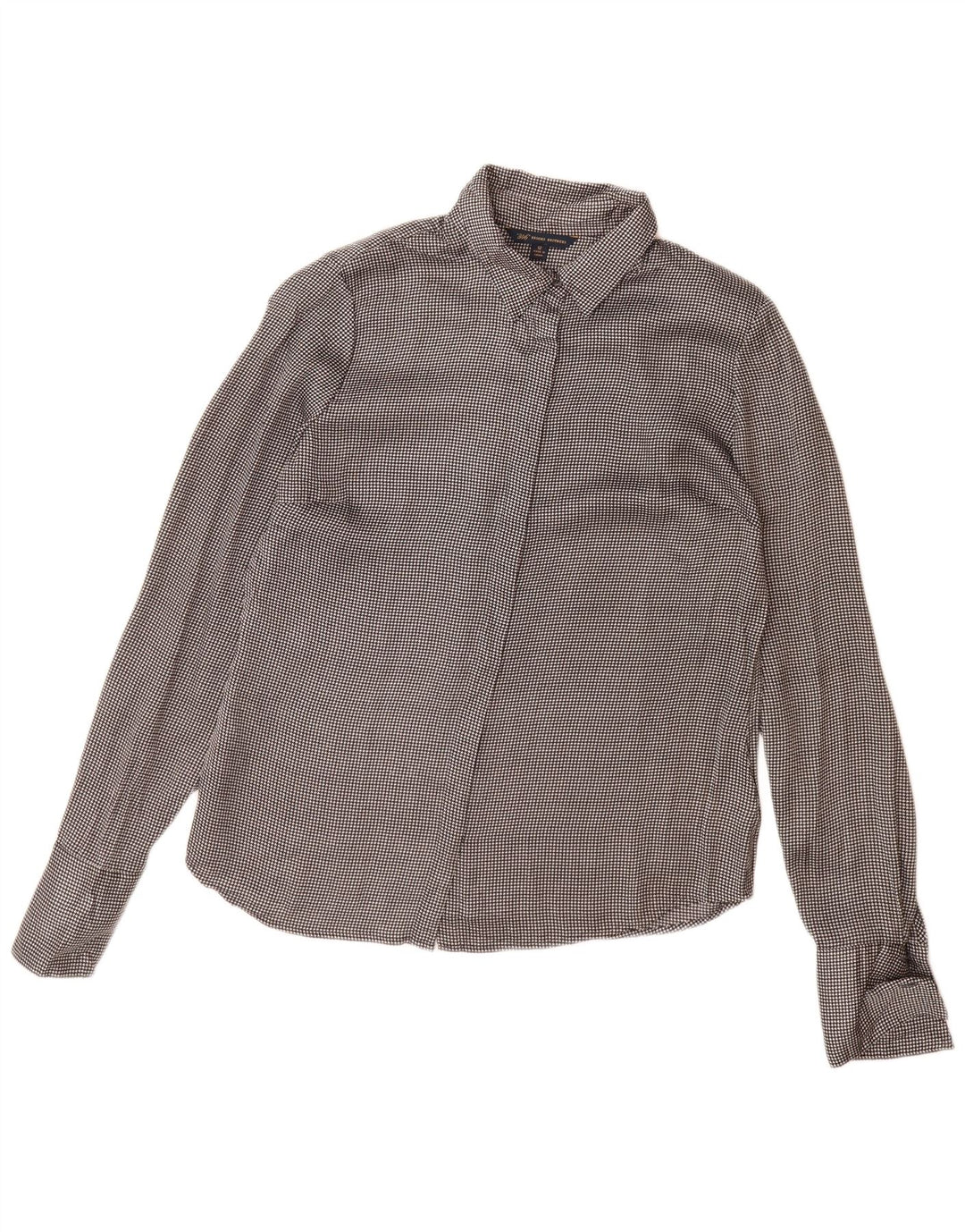 Bluză cămașă pentru femei Brooks Brothers 346 US 12, mare, gri, poliester