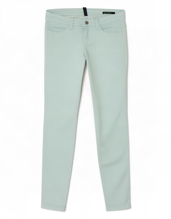 Jeans jegging pentru femei Benetton W29 L29 Bumbac albastru