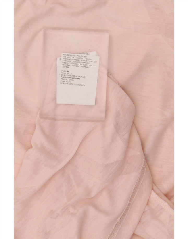 Tricou Puma Femei Top UK 16Large Pink Poliester