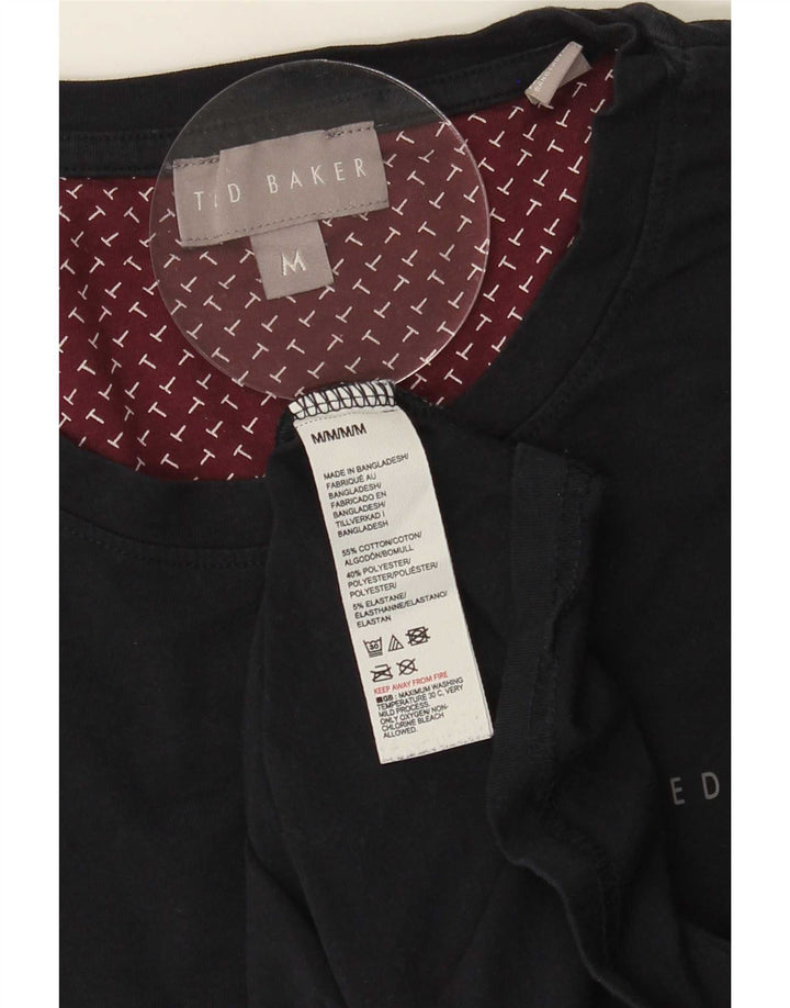 Ted Baker Tricou Bărbați Top Mediu Bleumarin Bumbac