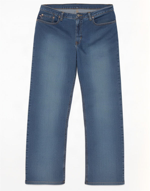 Blugi drepti pentru femei Ralph Lauren US 10 Large W31 L28 Blue Bumbac