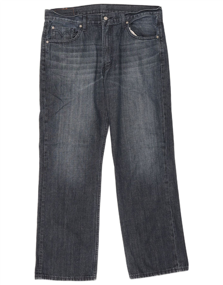 Blugi drepti pentru bărbați Levi's 506 W38 L32 Bumbac albastru