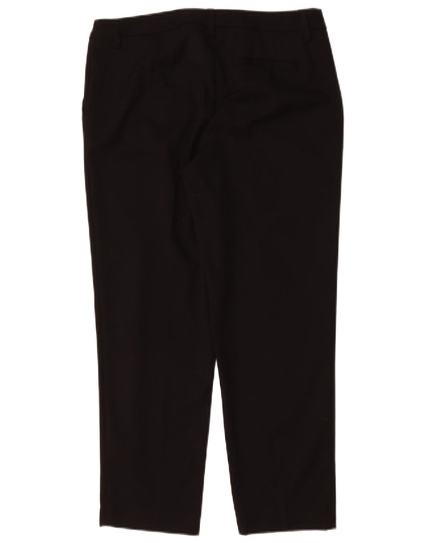 Pantaloni casual drepti Trussardi pentru femei W32 L25 negri