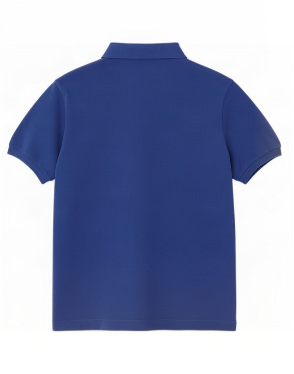 Tricou polo pentru bărbați Lacoste Mărimea 7 2XL Bumbac albastru