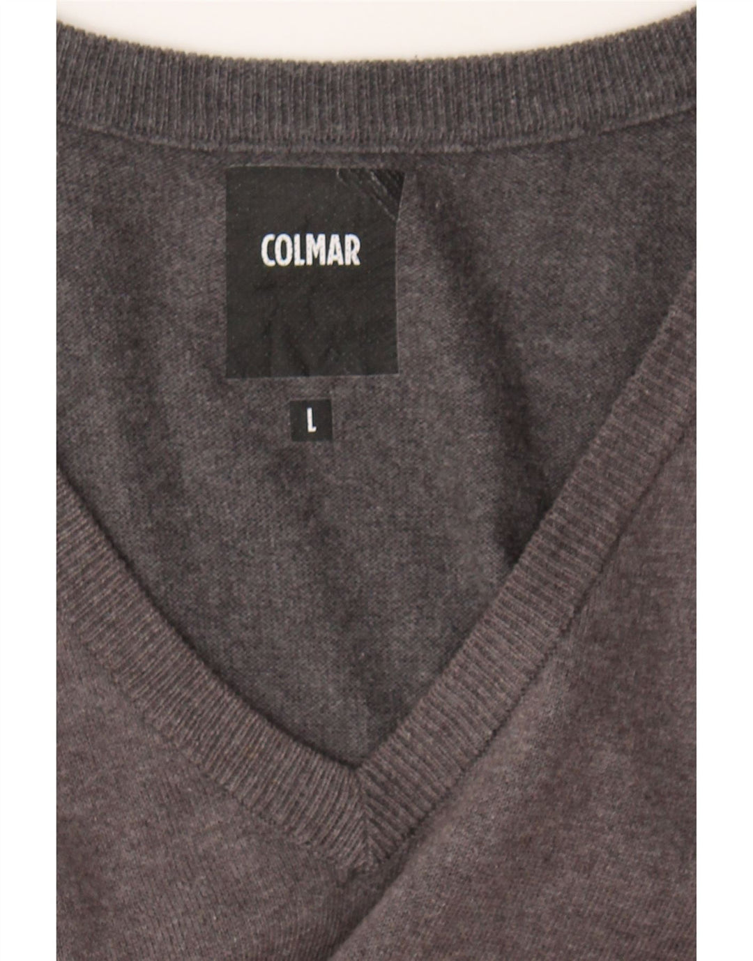 COLMAR Mens Vest Tank Top Large Grey Cotton Vintage Colmar and Second-Hand Colmar from Messina Hembry 