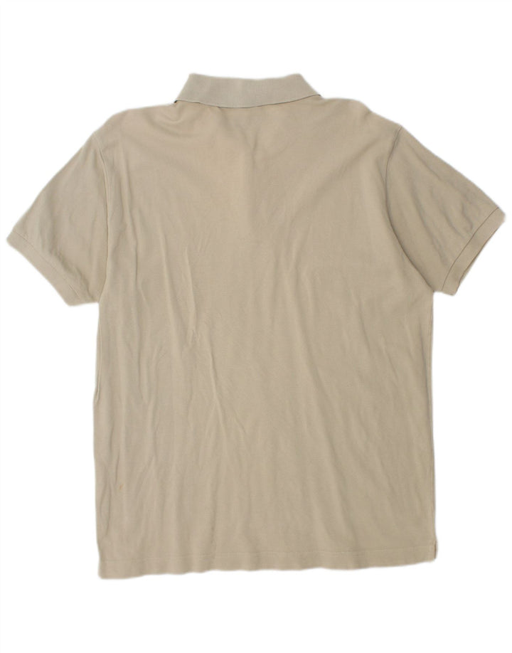 RIFLE Tricou polo pentru bărbați, bumbac mediu bej