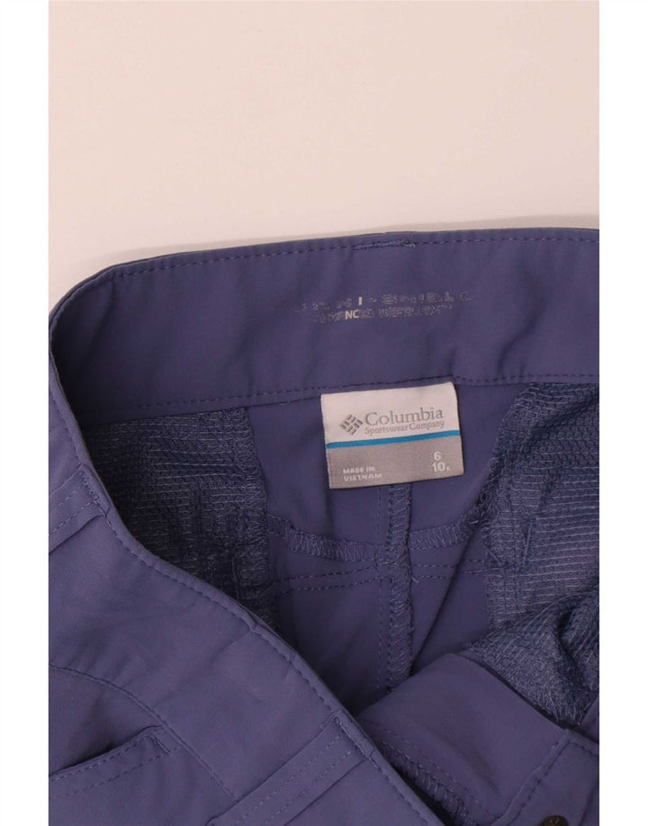 Pantaloni scurți cargo Columbia pentru femei US 6 Medium W30 Navy Blue Marine