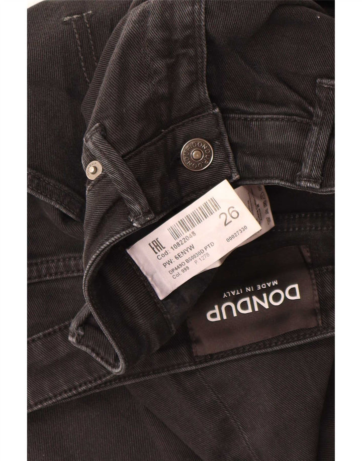 Blugi Dondup Bootcut pentru femei W26 L26 bumbac negru