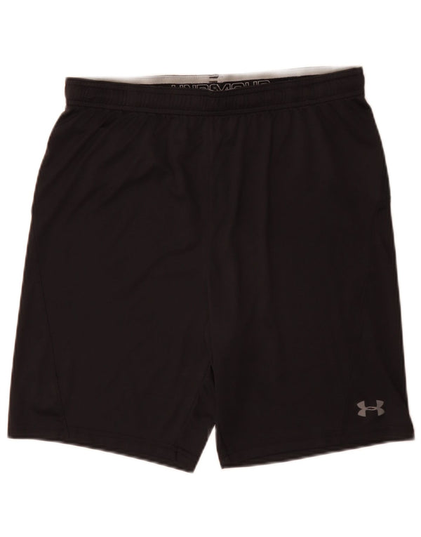 Pantaloni scurți sport Under Armour pentru băieți Heat Gear 13-14 ani XL negru